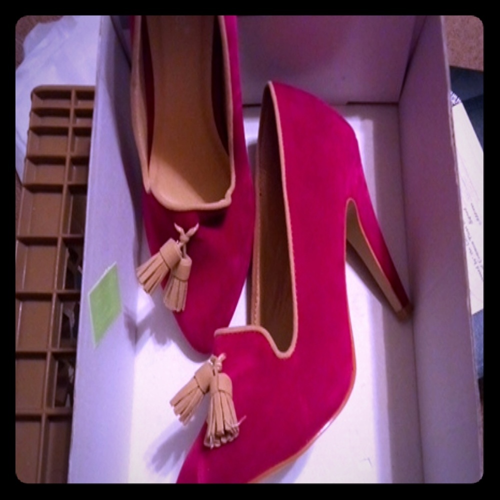 Suede shoes,